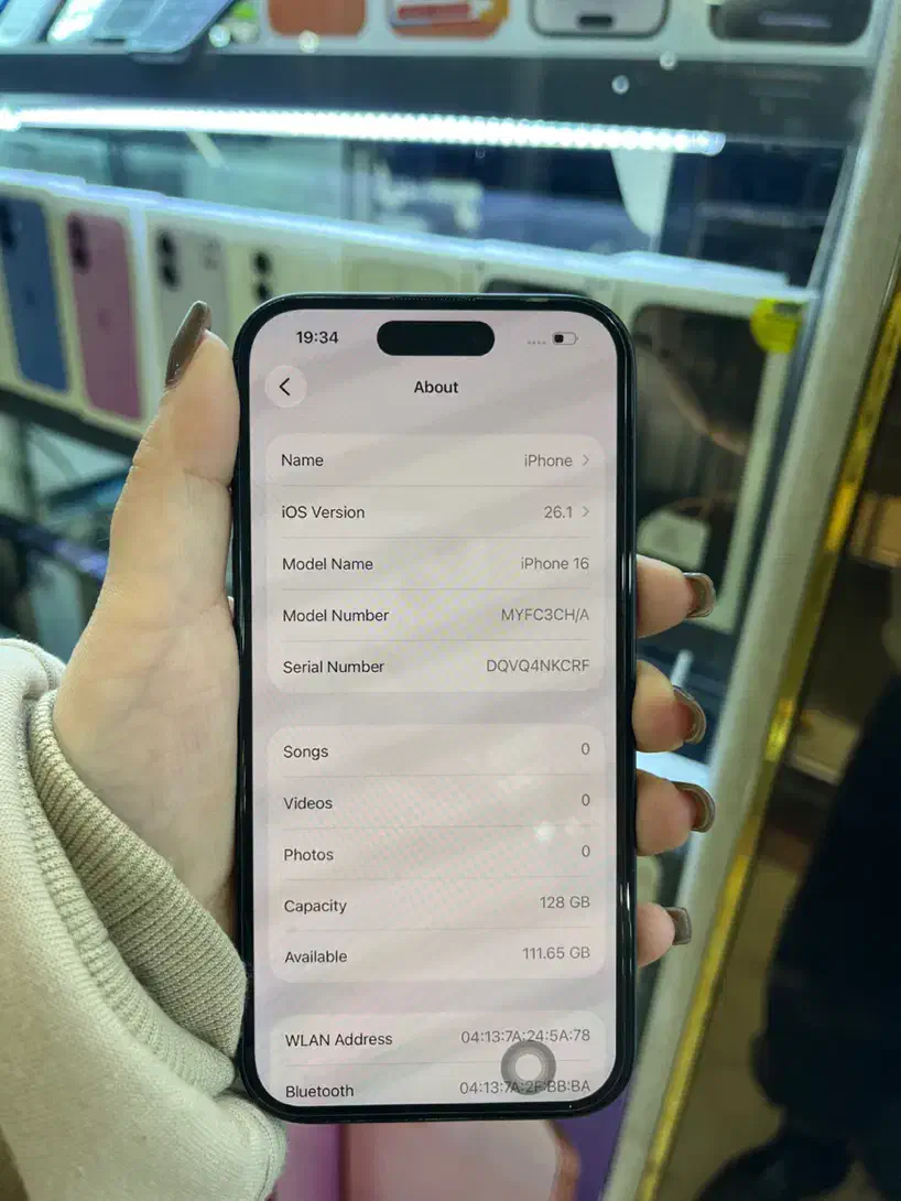 iphone 16 128G|موبایل|اهواز, ۳۰ متری|دیوار