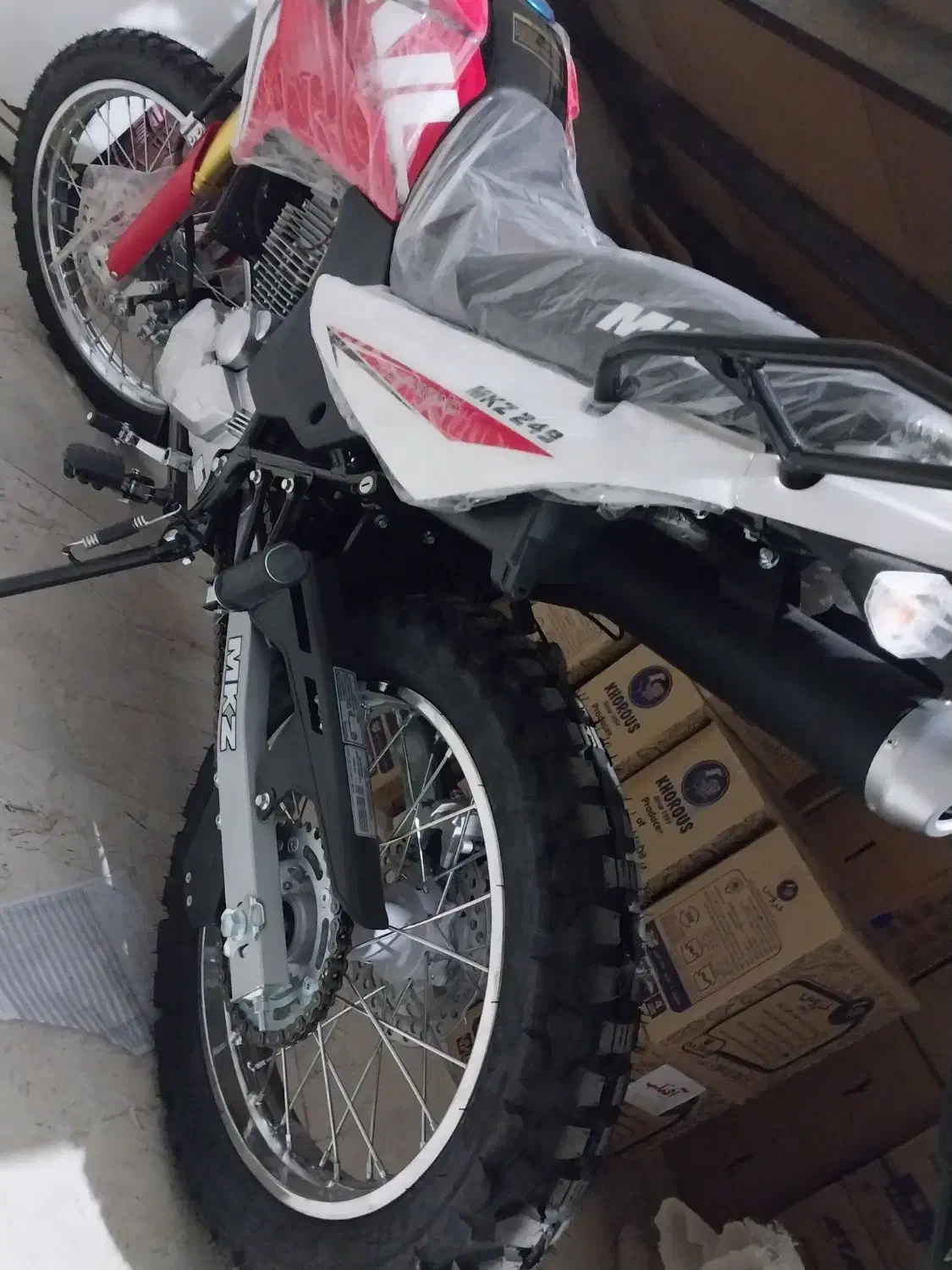 موتور تریل متین خشک ۲۵۰|موتورسیکلت|صائین قلعه, |دیوار