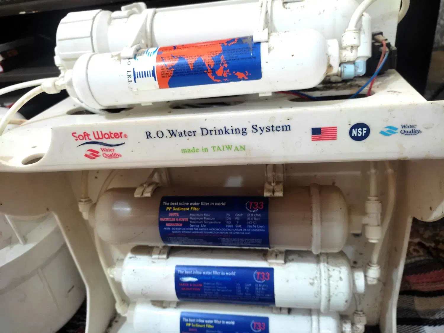 تسویه آب درجه یک|آبسردکن و تصفیه آب|نیشابور, پاستور|دیوار