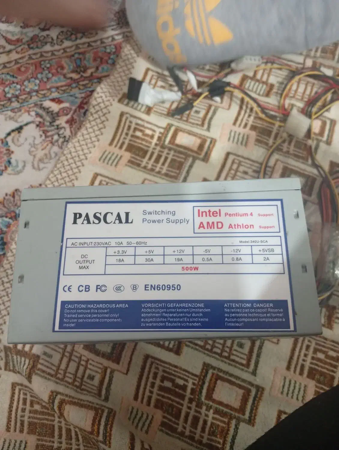 پاور ۵۰۰وات پاسکال|قطعات و لوازم جانبی رایانه|آزادشهر, |دیوار