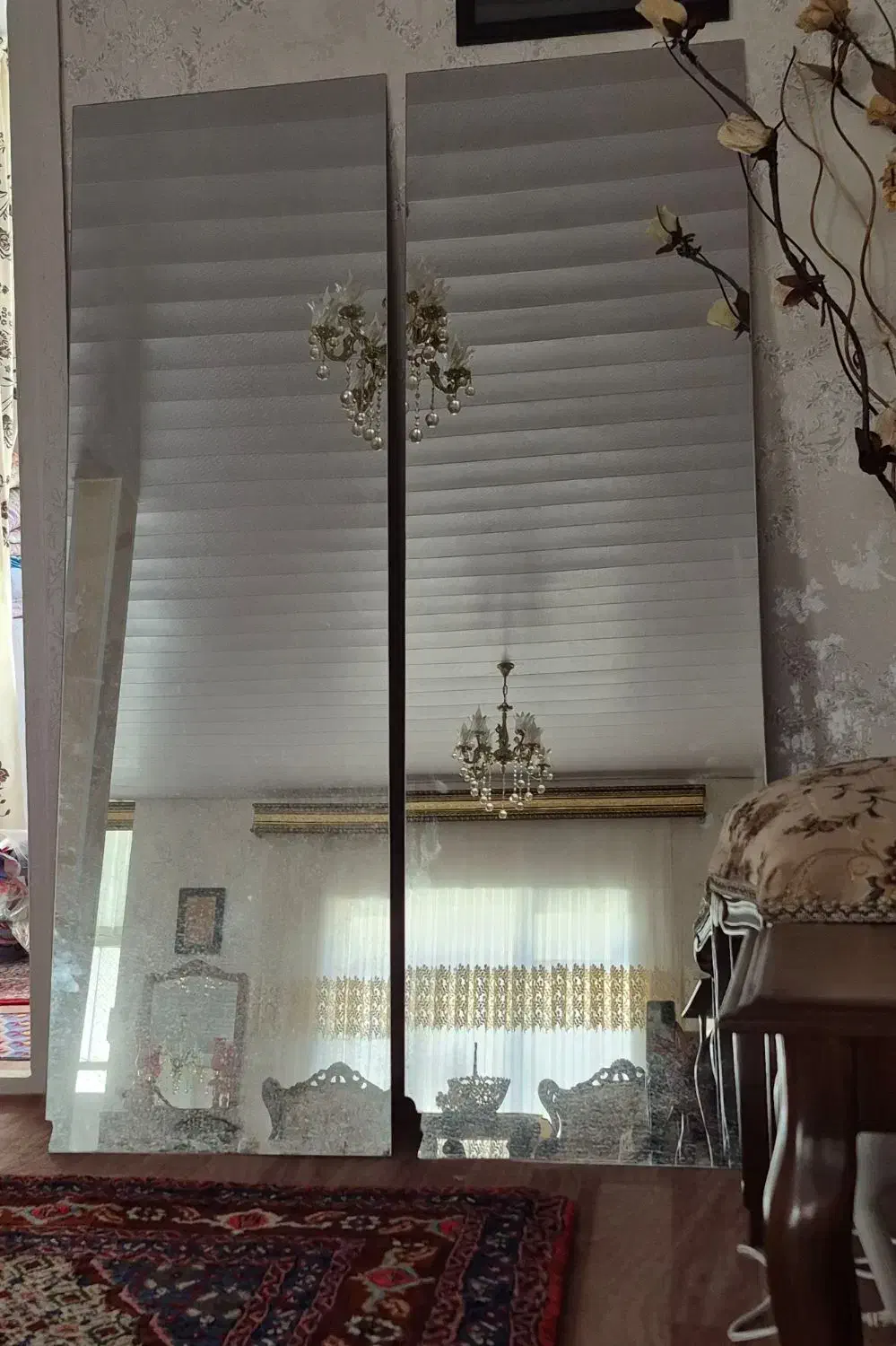 آینه قدی|آینه|خلخال, |دیوار