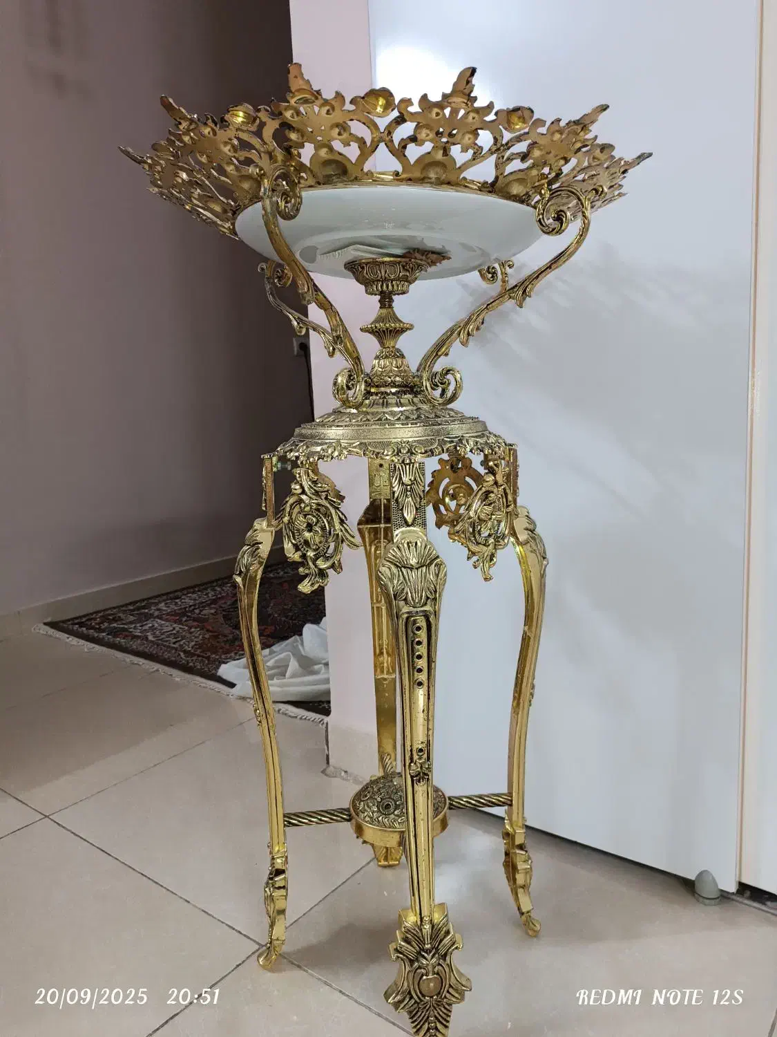 میوه خوری برنجی|صنایع دستی و سایر لوازم تزئینی|نیشابور, چاه بلند|دیوار