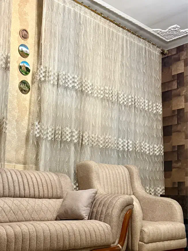 پرده پذیرایی|پرده، رانر، رومیزی|ری, ظهیرآباد|دیوار