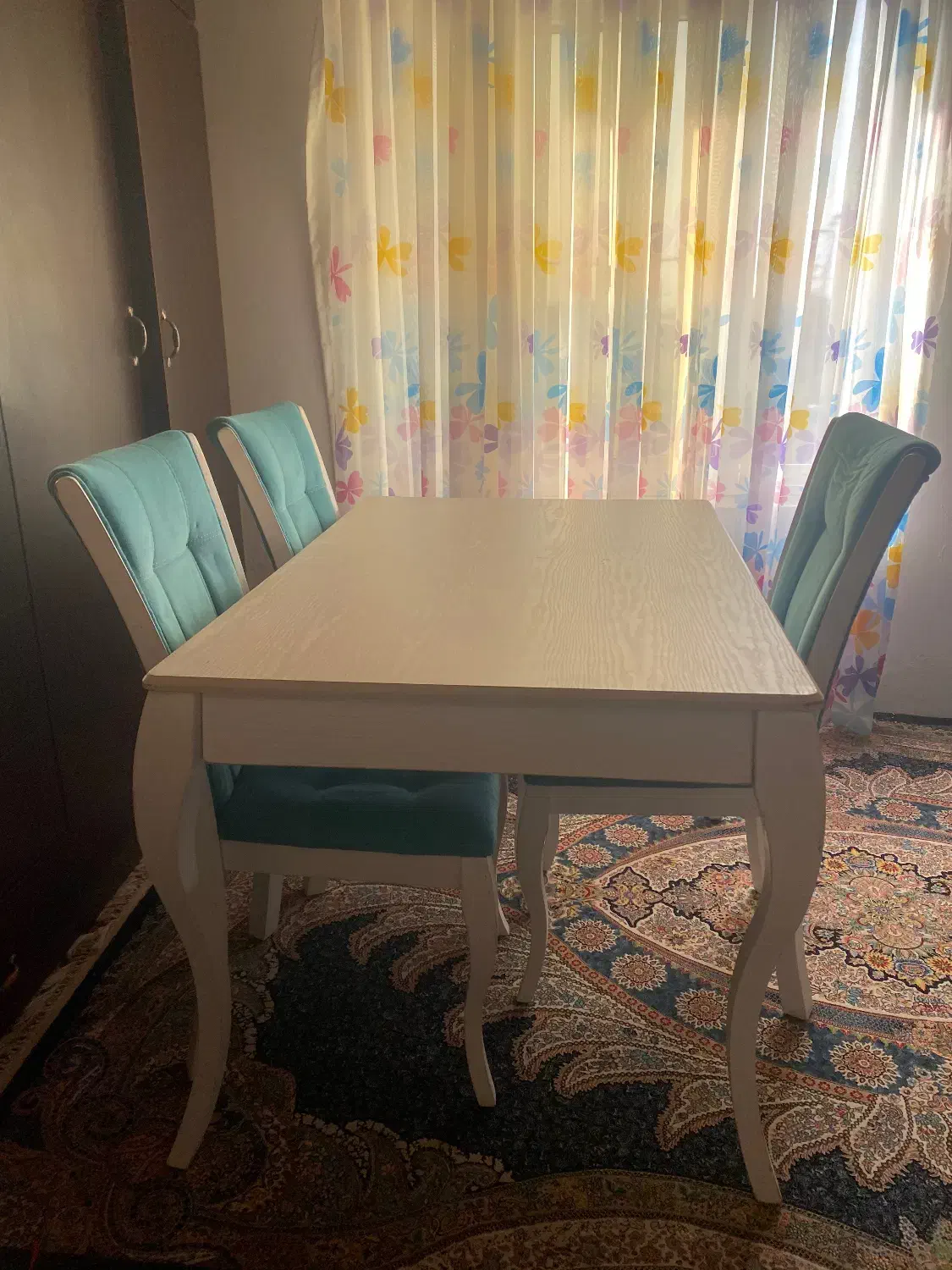 میزناهار خوری ۴نفره|میز و صندلی غذاخوری|رویان, |دیوار