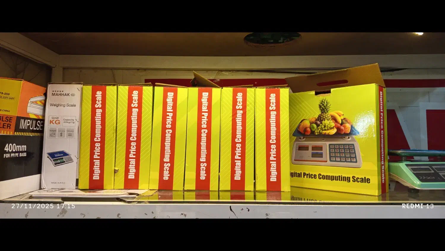 ترازو 40کیلو با( یک سال گارانتی)|فروشگاه و مغازه|کاشان, بازار کاشان|دیوار