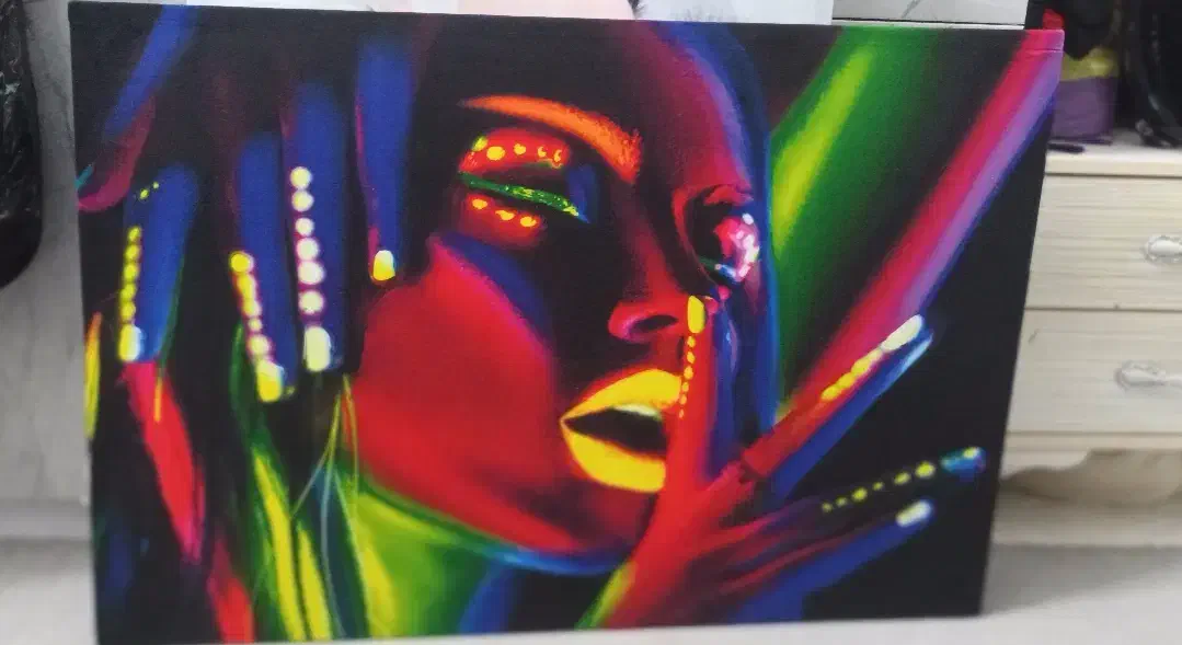 ۳عددتابلوی دورال ای دی دار|تابلو، نقاشی، عکس|بهارستان, |دیوار