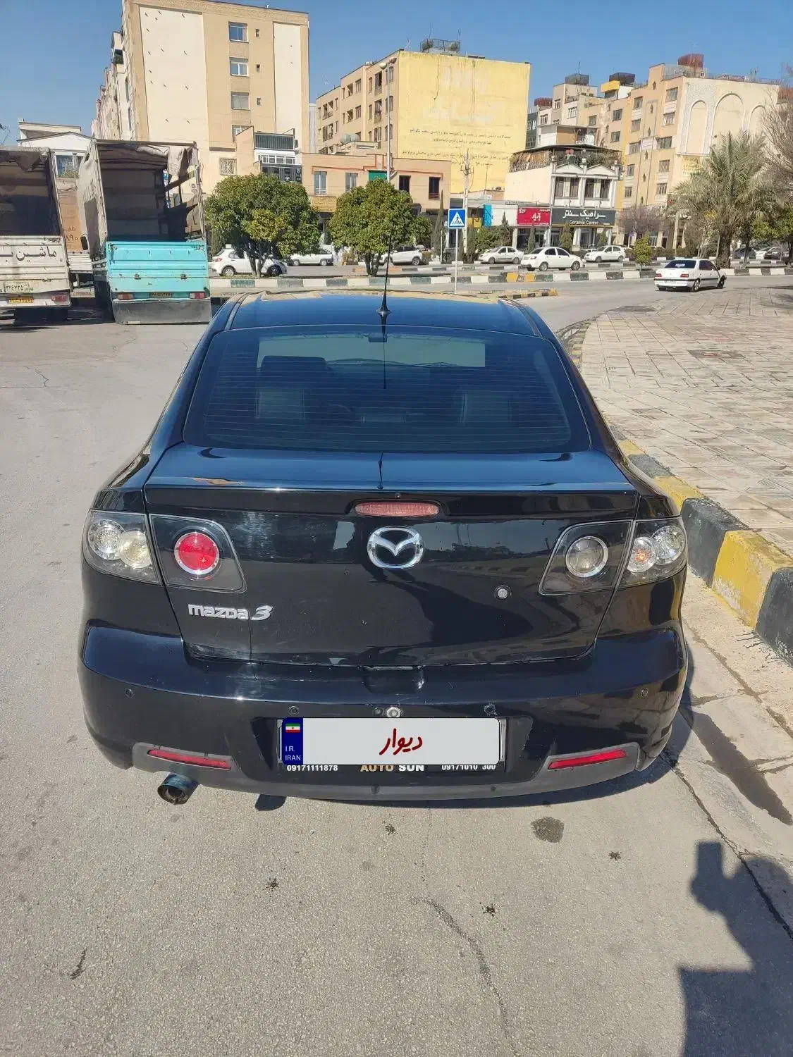 مزدا 3 مدل 87|خودرو سواری و وانت|شیراز, قدوسی شرقی|دیوار