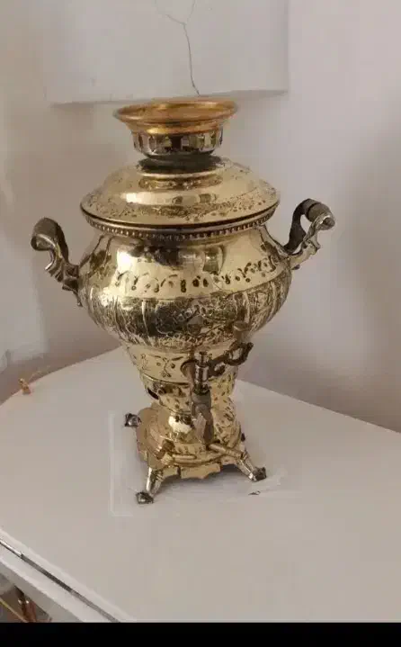 سماور برنجی|صنایع دستی و سایر لوازم تزئینی|مشهد, شهید علی محمدی|دیوار