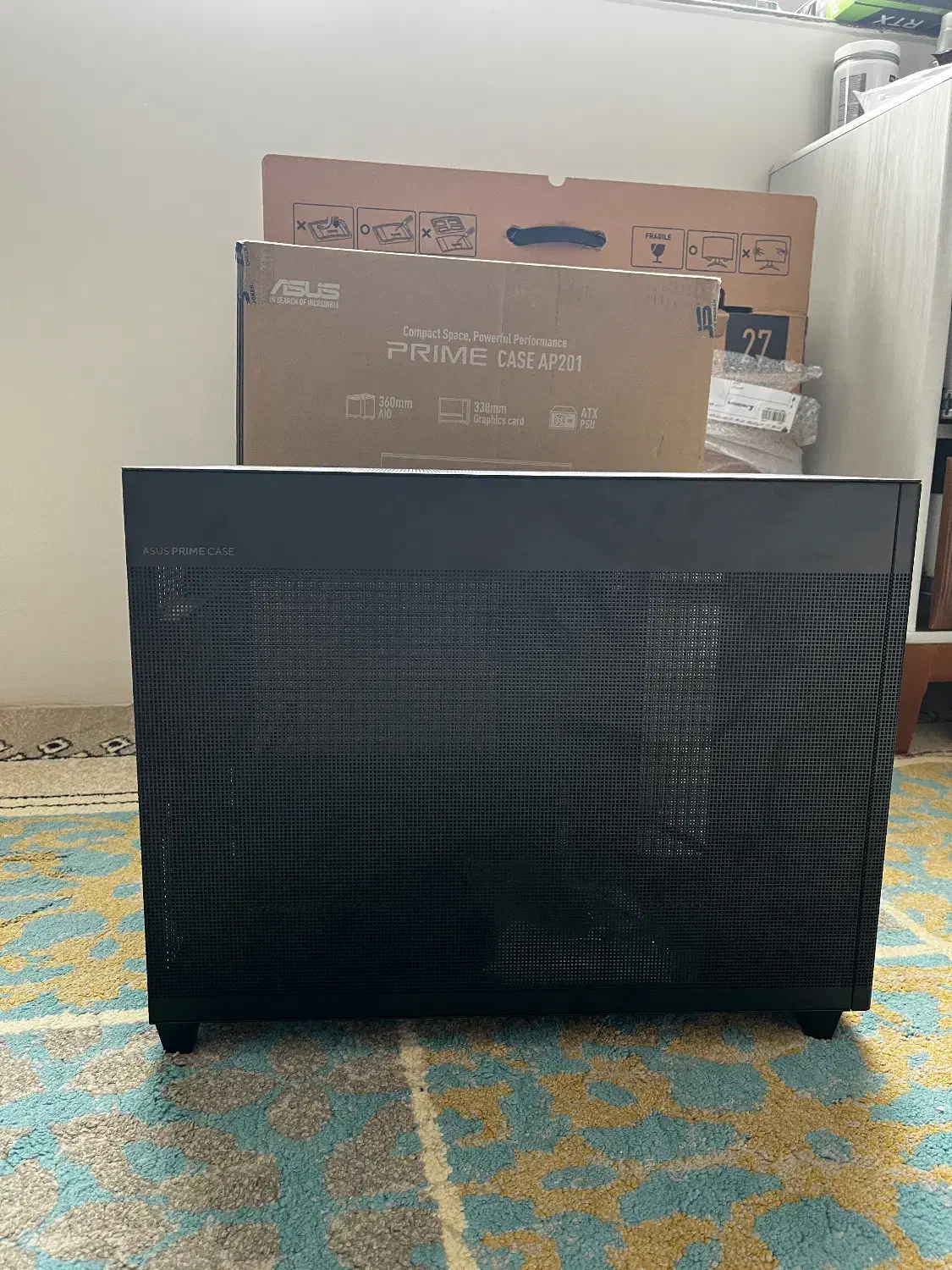 کیس asus prime ap201|قطعات و لوازم جانبی رایانه|قائم‌شهر, |دیوار