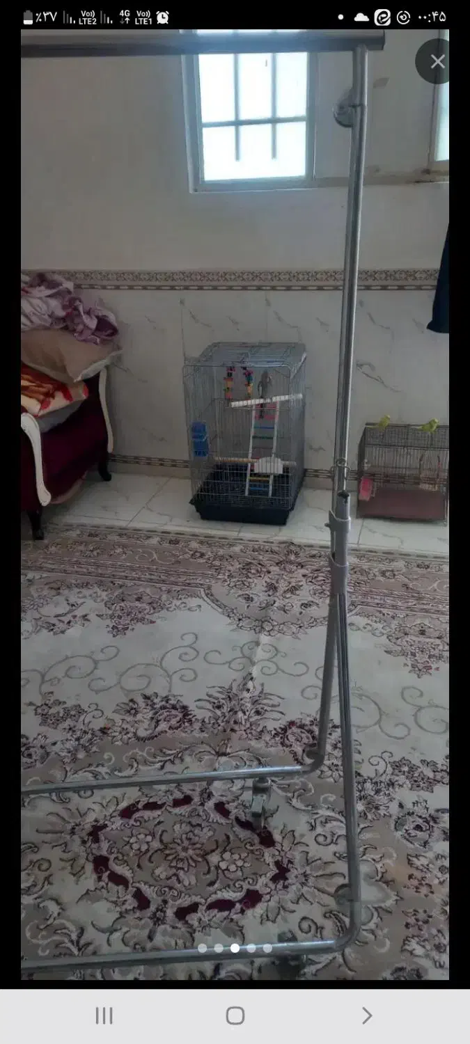 رخت اویز چرخ دار|بندرخت و رخت‌آویز|ورامین, ورامین|دیوار