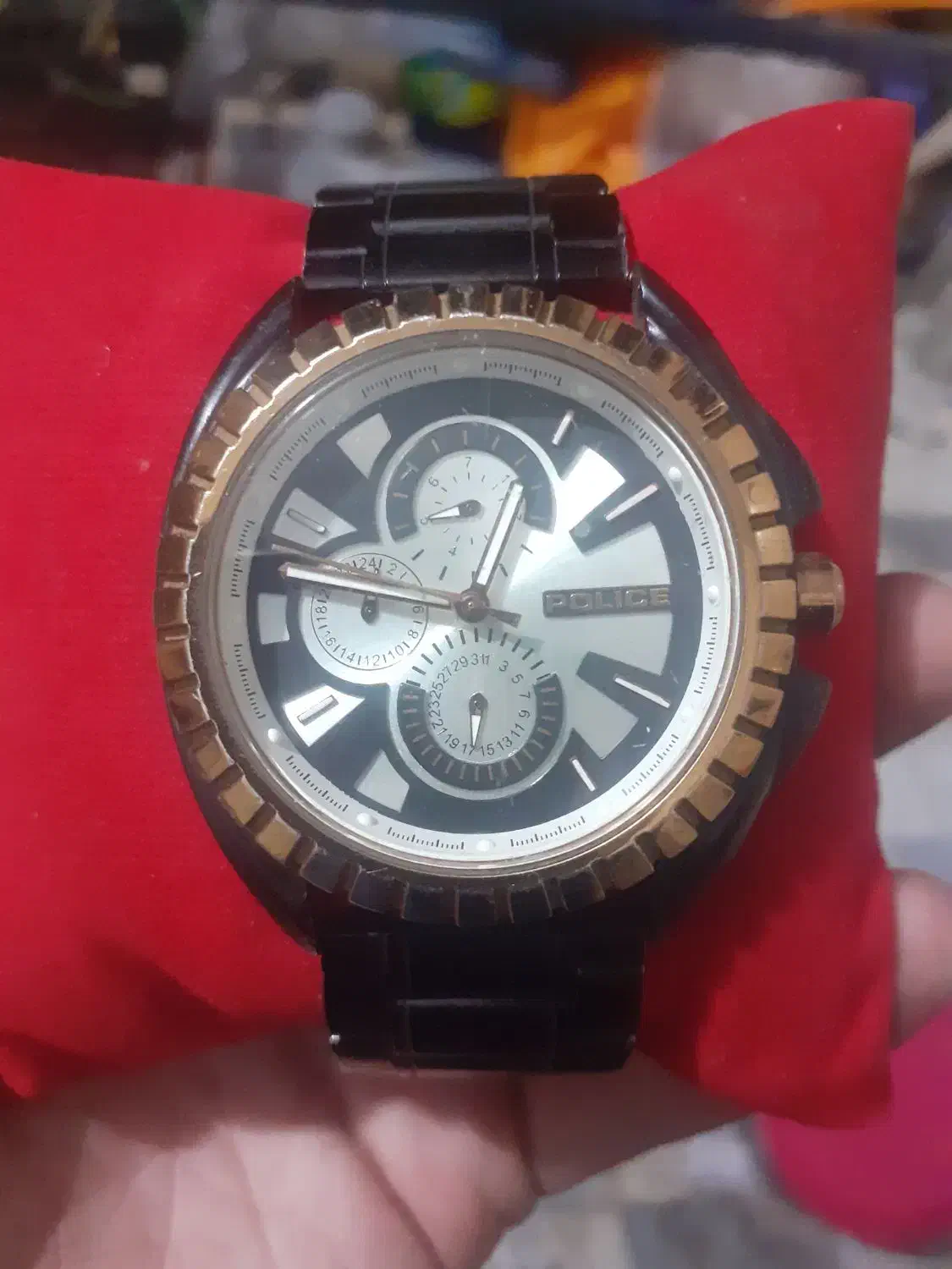 ساعتPOLICEسهموتوره اورجینال ایتالیایی|ساعت|قم, ولیعصر|دیوار