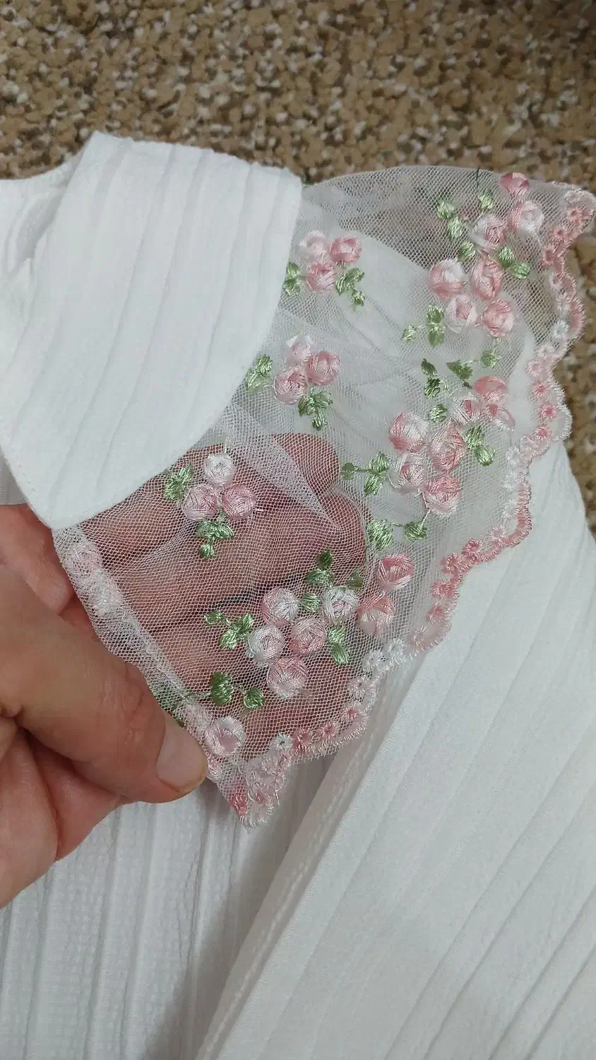 ست شومیز و دامن دخترانه فرشته|کفش و لباس بچه|لار, |دیوار