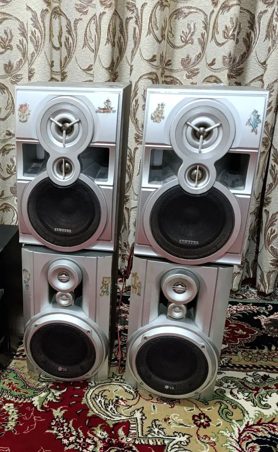 باند ال جی و سامسونگ|سیستم صوتی خانگی|گلوگاه بابل (گلیا), |دیوار