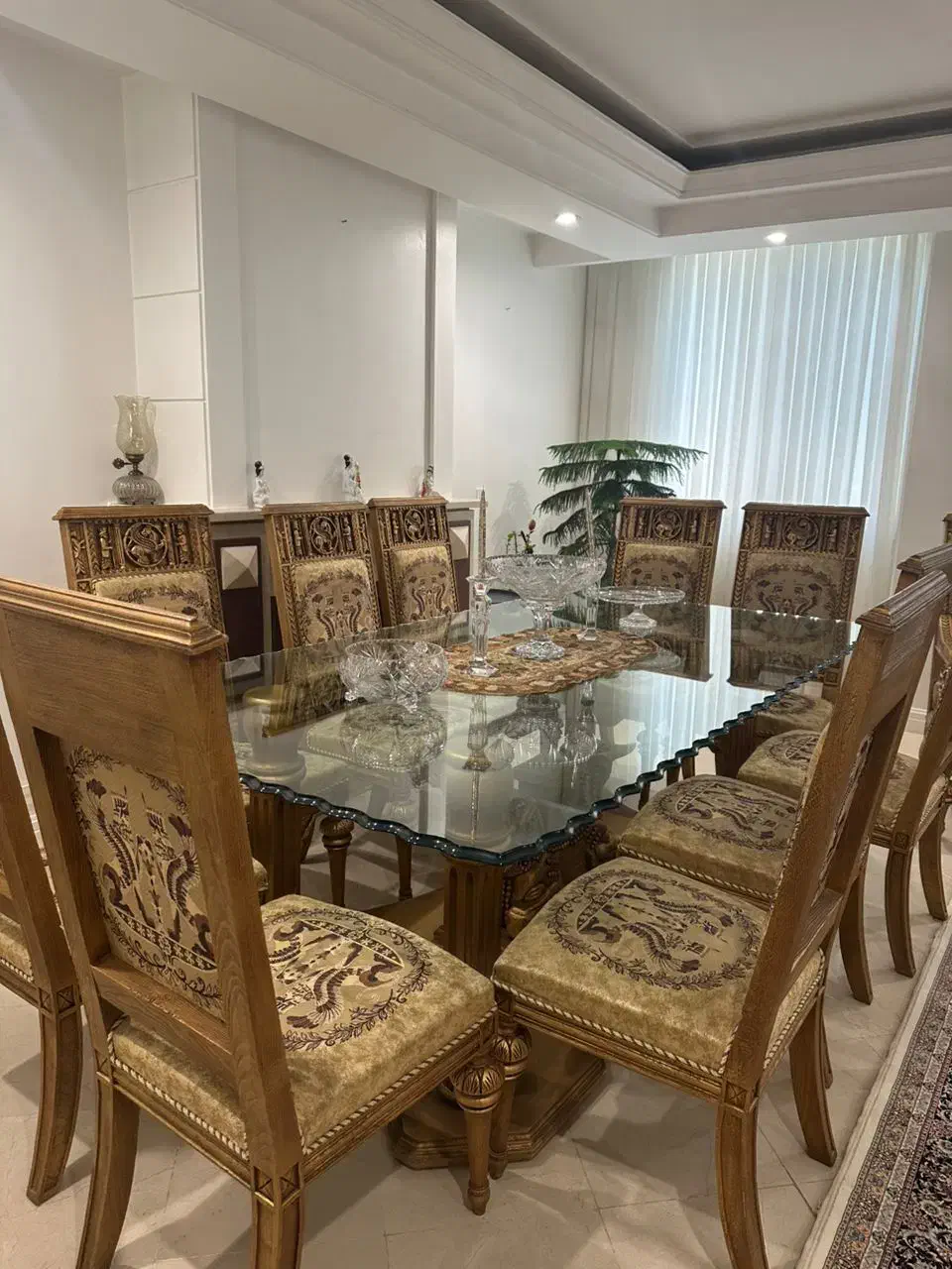 فروش مبلمان تمام چوب وکاردست به همراه نهارخوری|مبلمان خانگی و میز عسلی|تهران,  امام زاده قاسم (نیاوران)|دیوار