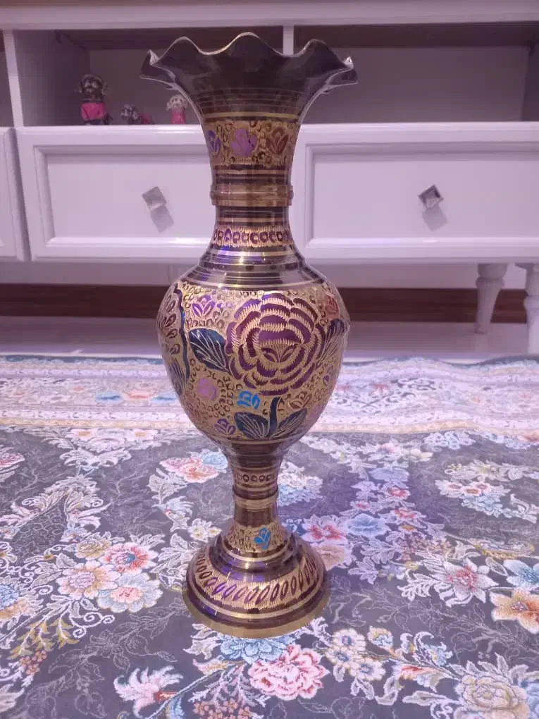 گلدانی برنز|صنایع دستی و سایر لوازم تزئینی|کرج, گلشهر|دیوار