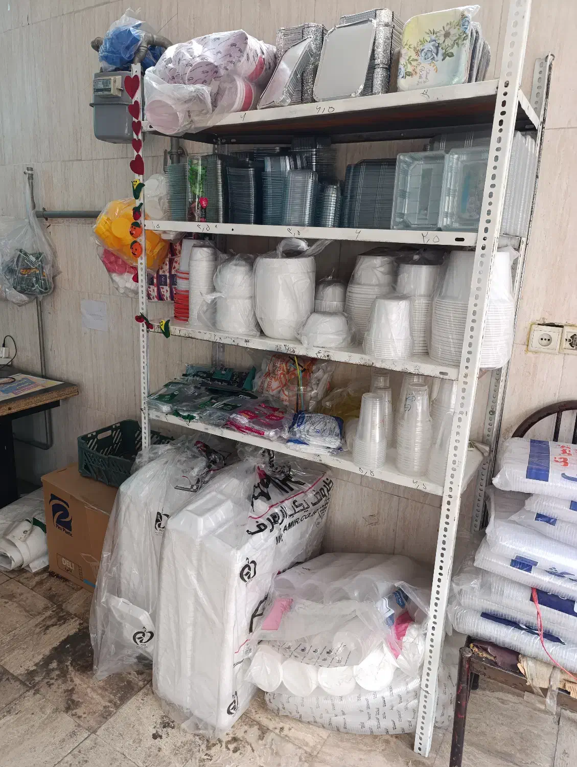 گنجینو پلاست انواع پلاسکو و یکبار مصرف ...|ظروف نگهدارنده، پلاستیکی، یکبارمصرف|باسمنج, |دیوار