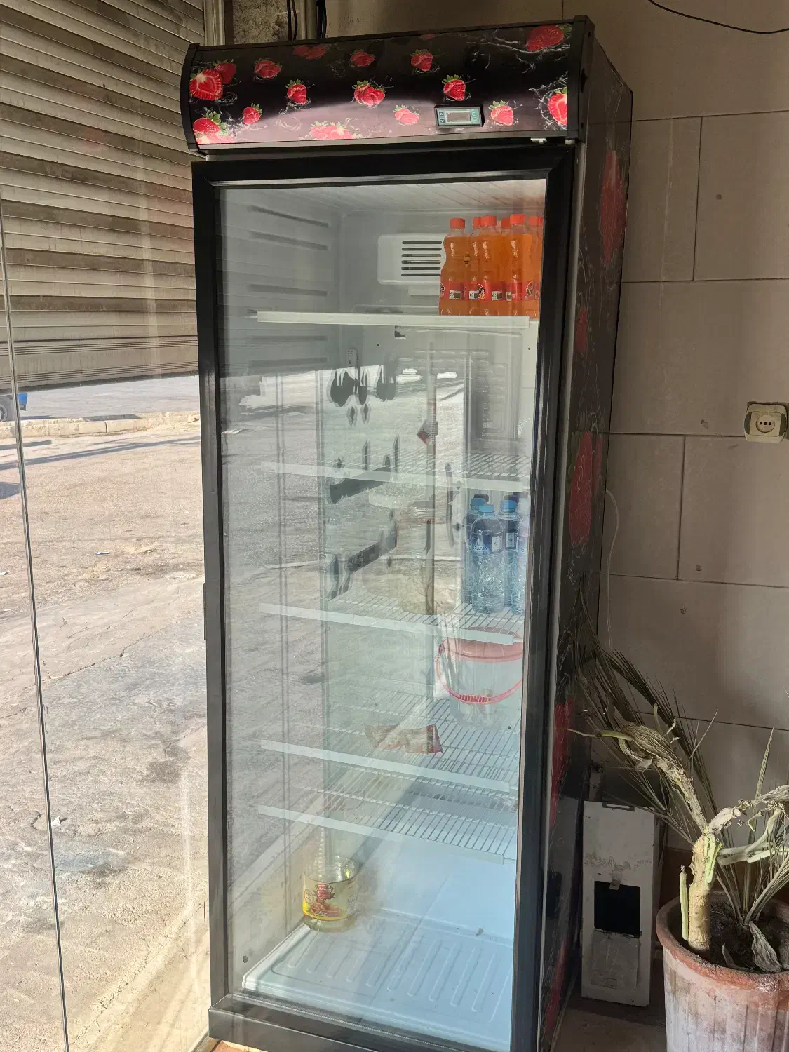 یخچال ایستاده تک درب ویترینی|یخچال و فریزر|دامغان, |دیوار