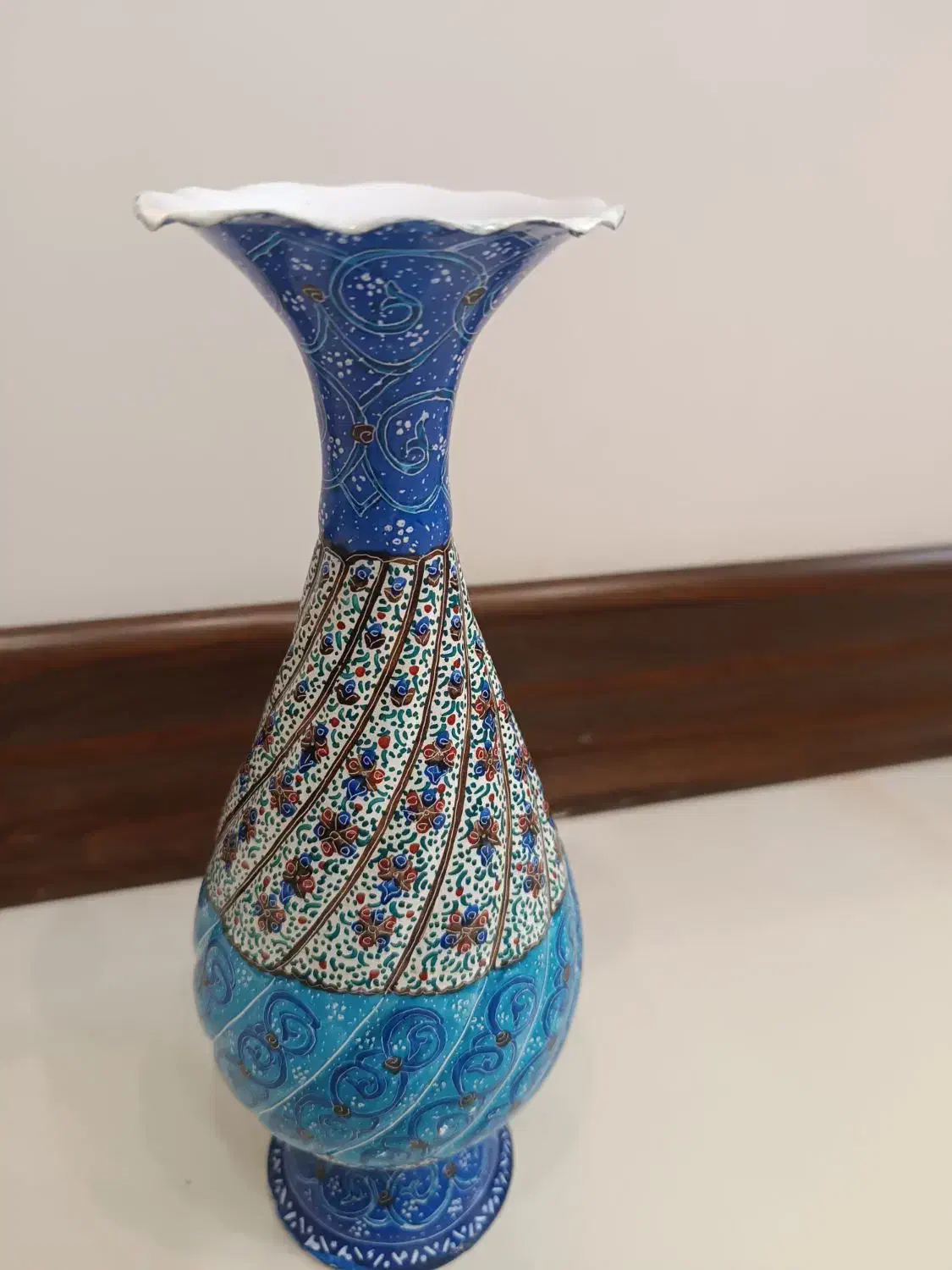 فروش گلدان میناکاری|صنایع دستی و سایر لوازم تزئینی|اصفهان, سنبلستان|دیوار