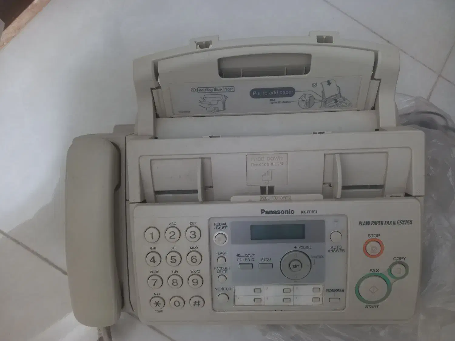 فکس پاناسونیک|پرینتر، اسکنر، کپی، فکس|قزوین, |دیوار