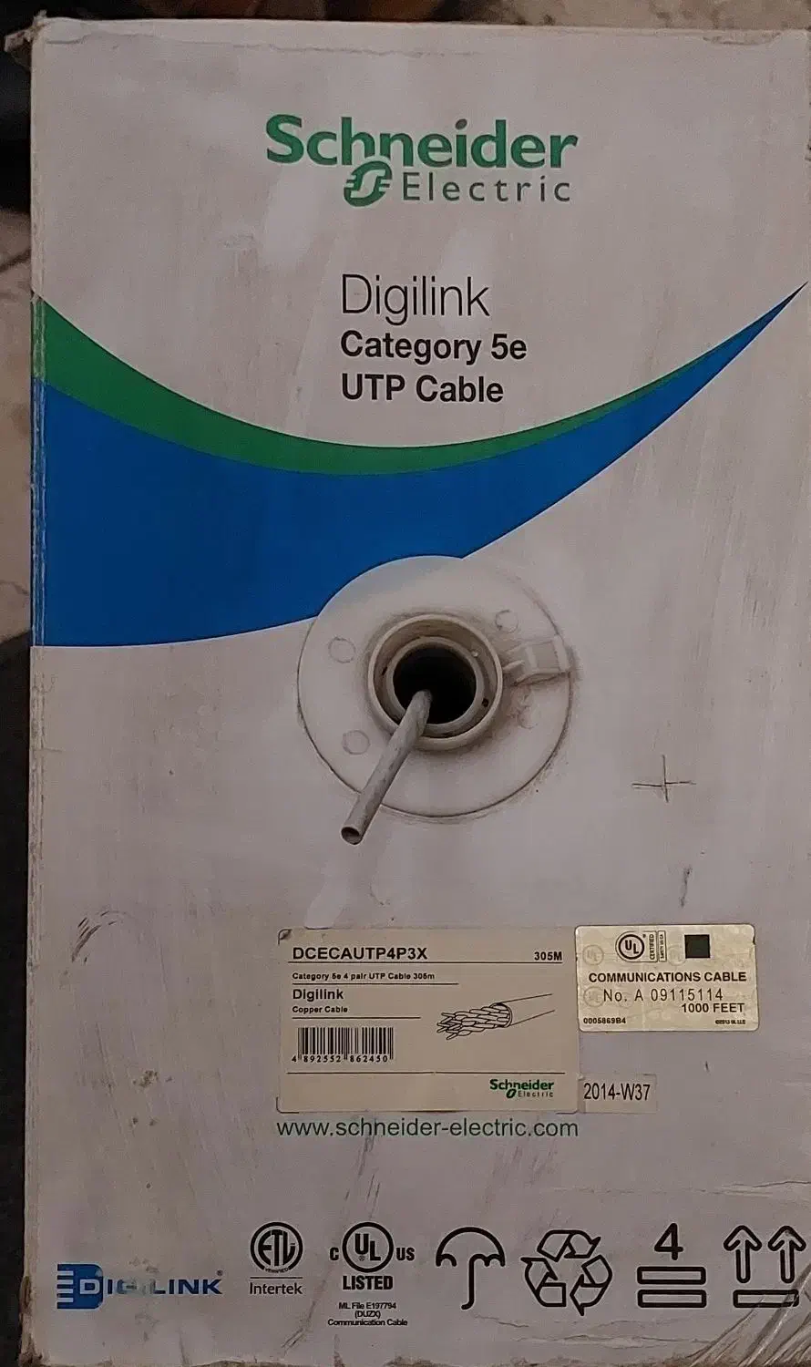 305 متر کابل cat 5 نو|دوربین مداربسته|سبزوار, گلشن|دیوار