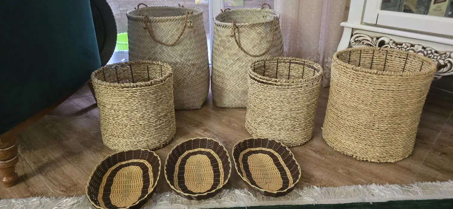 سبد حصیری سنتی|صنایع دستی و سایر لوازم تزئینی|مشهد, شهید بهشتی|دیوار