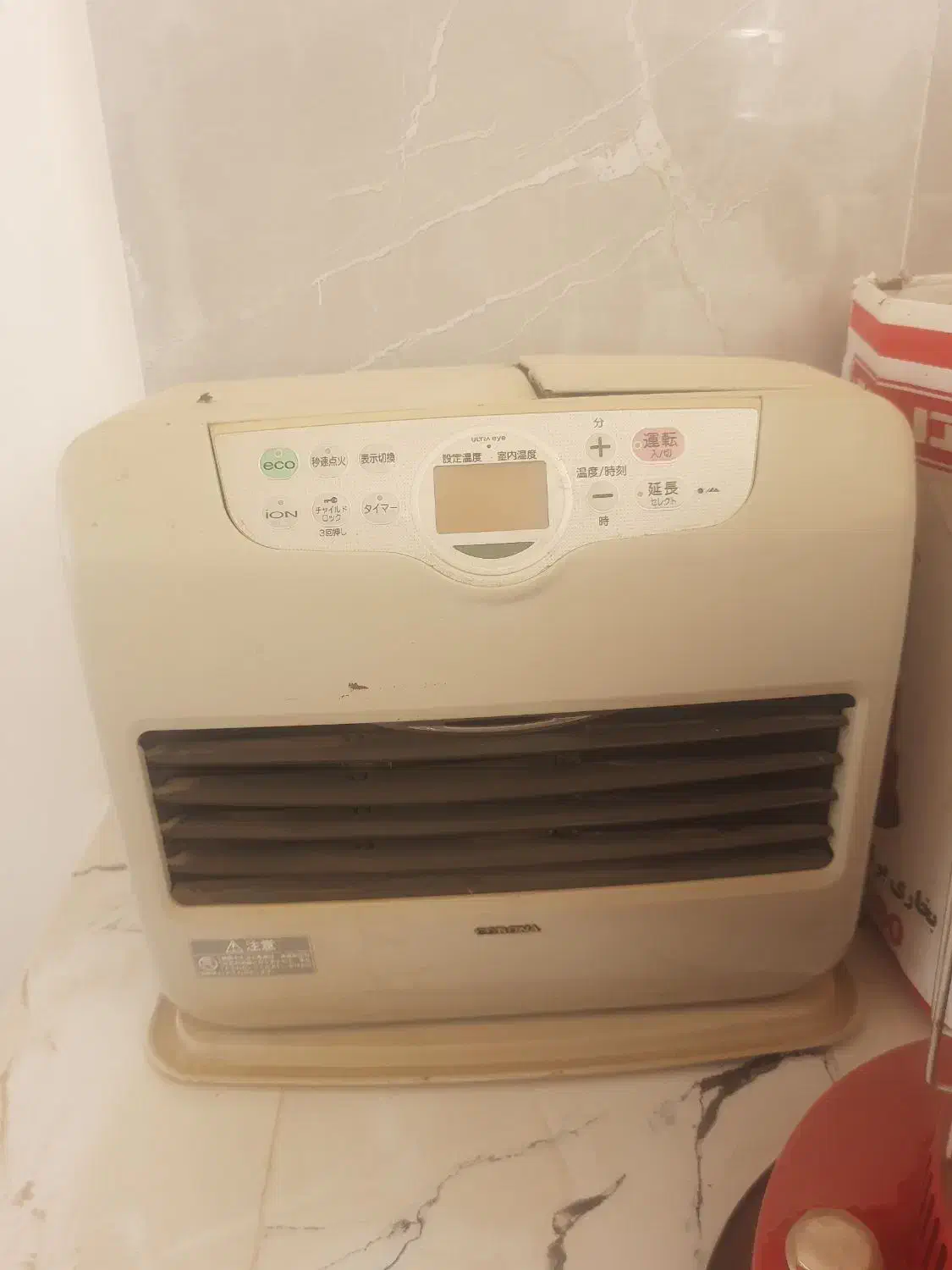 چراغ نفتی برقی ژاپنی سایز بزرگ ۵۵۰۰ باترانس۷۵۰|بخاری، هیتر، شومینه|خاش, |دیوار