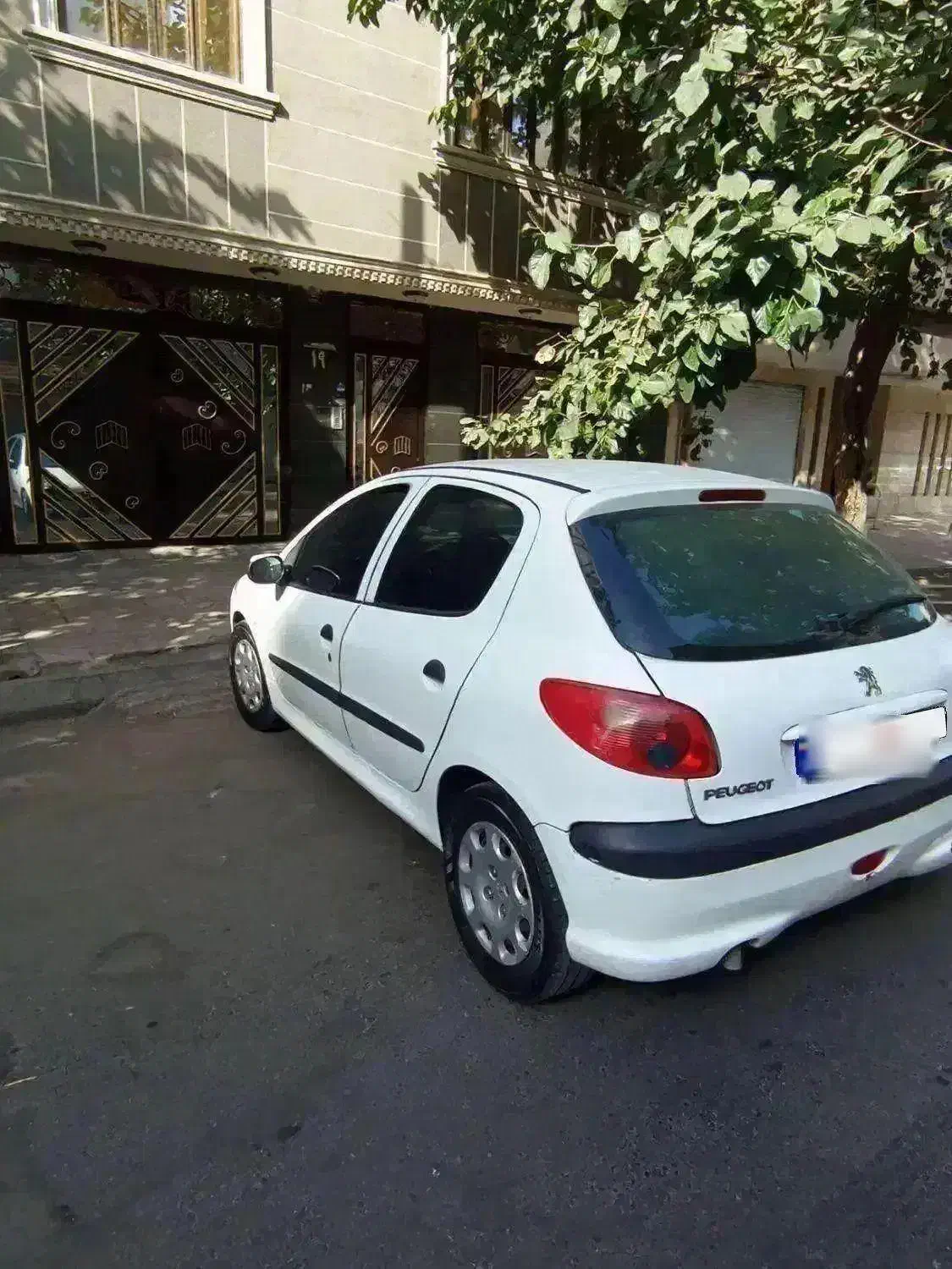 ۲۰۶ مدل۹۱ موتور فرانسه|خودرو سواری و وانت|مشهد, جانباز|دیوار