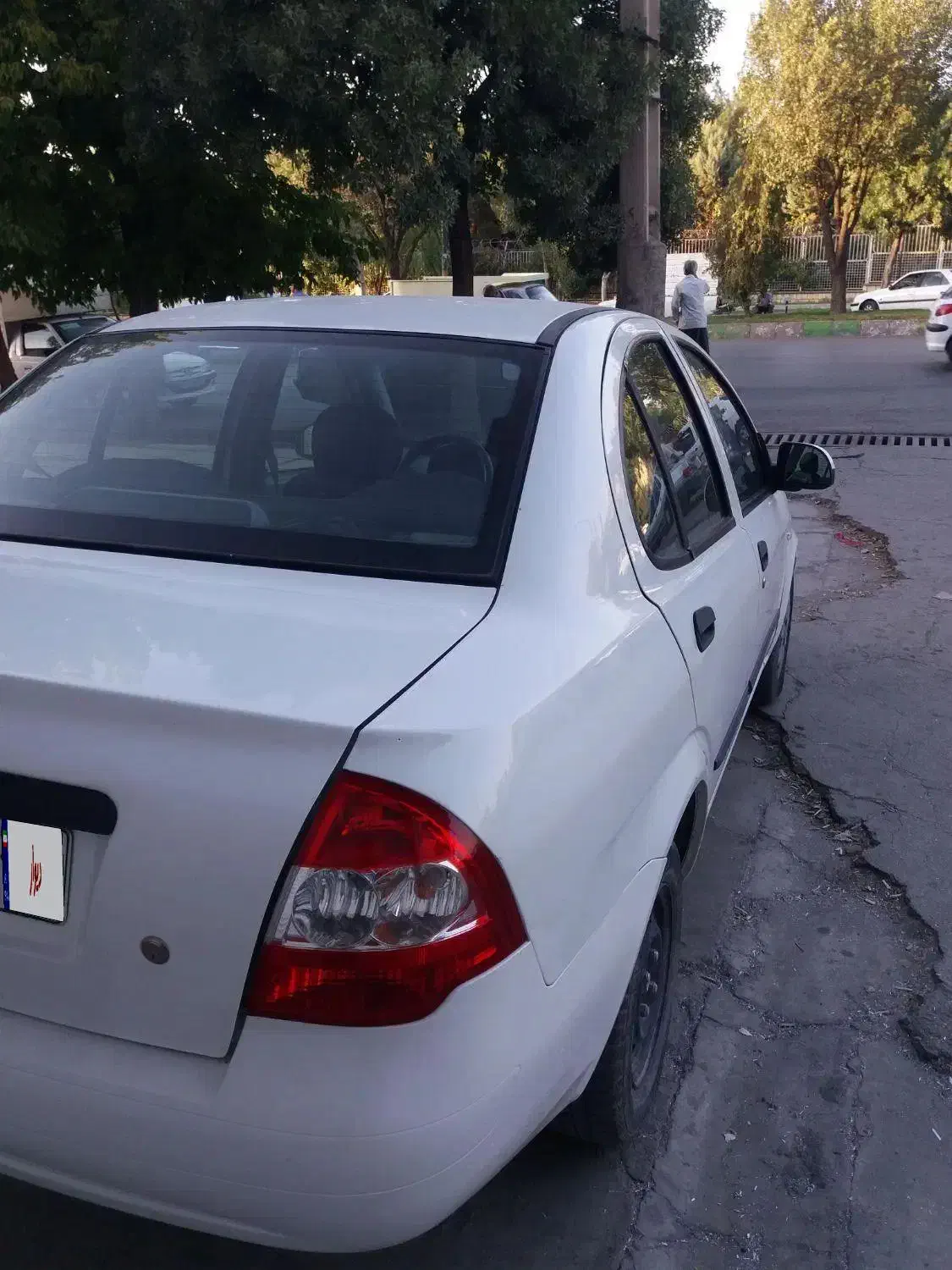 تیبا سفید 98 دوگانه|خودرو سواری و وانت|کرمانشاه, |دیوار