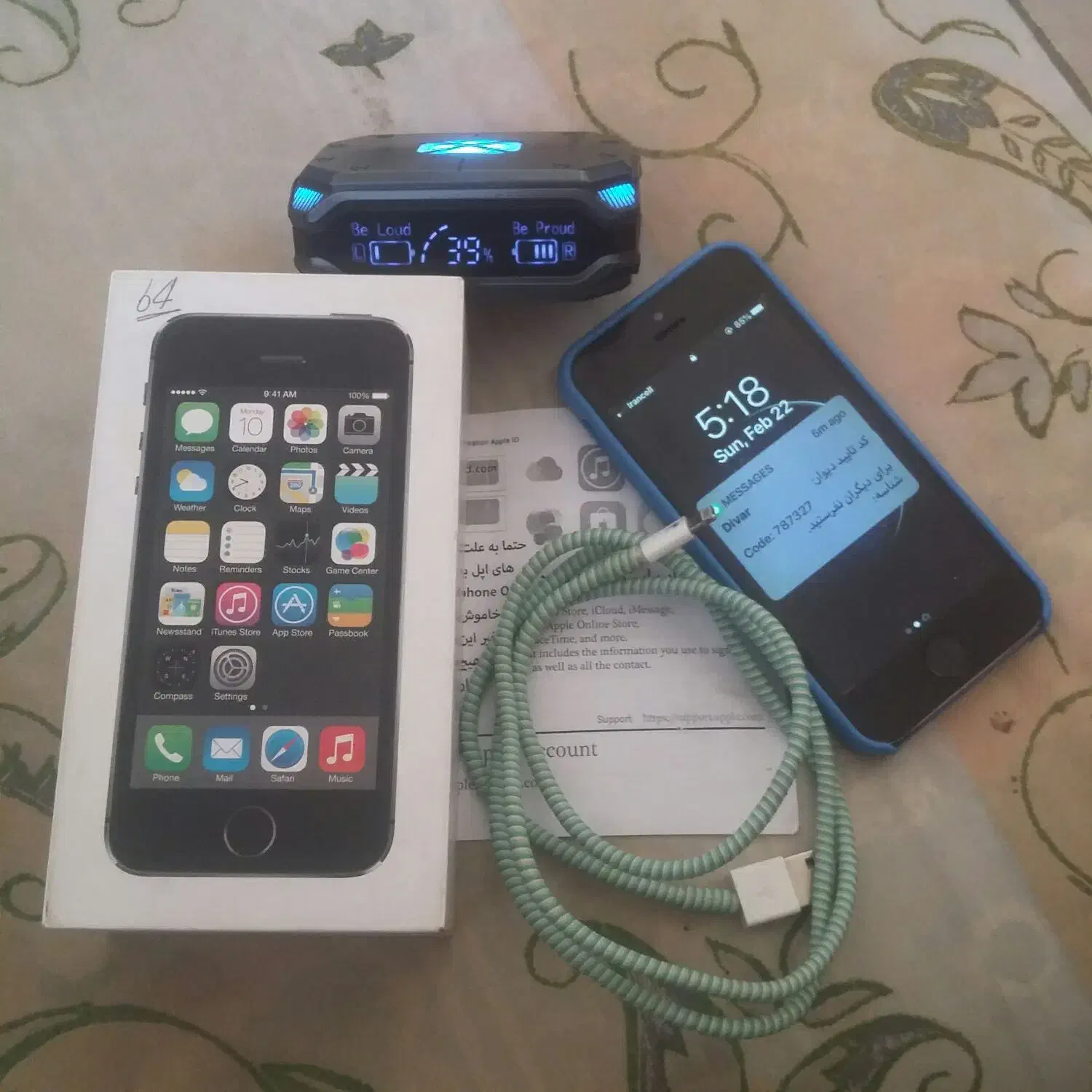 گوشی ipone5s|موبایل|ساوه, |دیوار