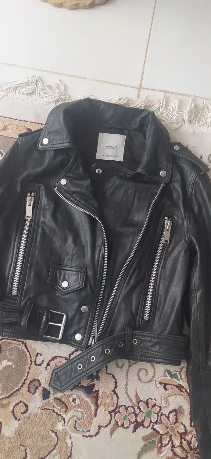 کاپشن اسپورت چرمی خارجی|لباس|کاشمر, |دیوار