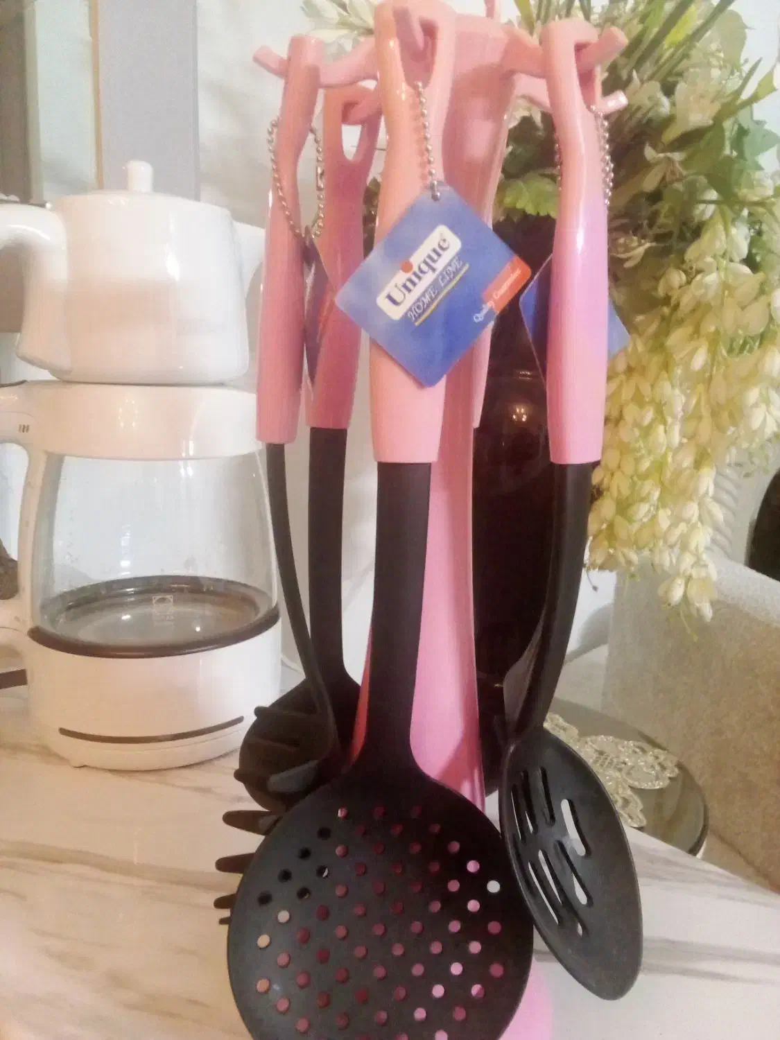 ست کفگیر ملاقه نو|ظروف پختوپز|قم, صفاشهر|دیوار