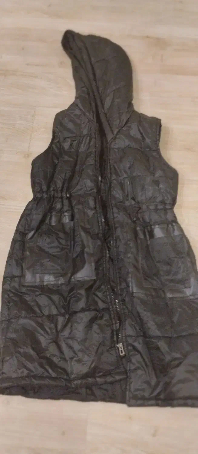 پافر مشکی در حد نو|لباس|سمنان, |دیوار