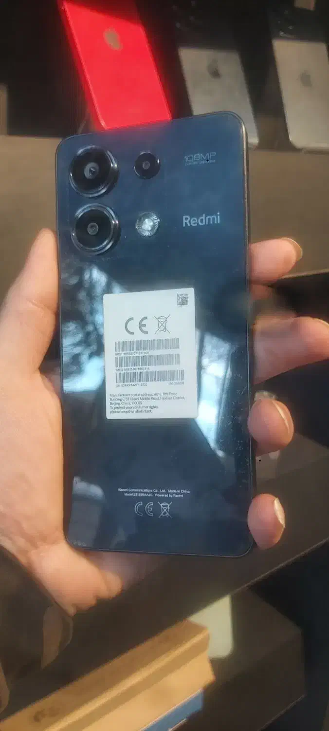 شیاومی نوت۱۳ ۲۵۶ رام ۸ با ۱۰ ماه گارانتی درحد|موبایل|همدان, |دیوار