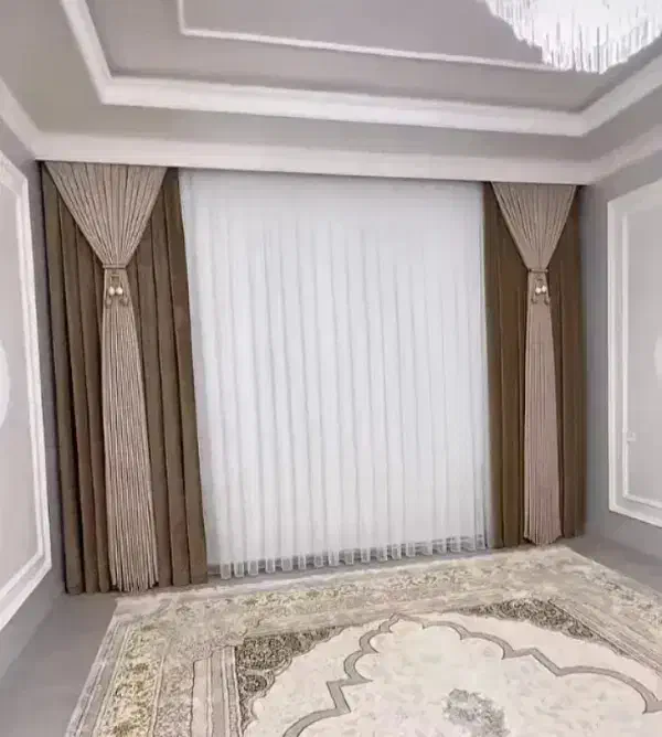 پارچه،دوخت و نصب پرده صفر تا صد|پرده، رانر، رومیزی|فردیس, شهرک شهید حسینی|دیوار