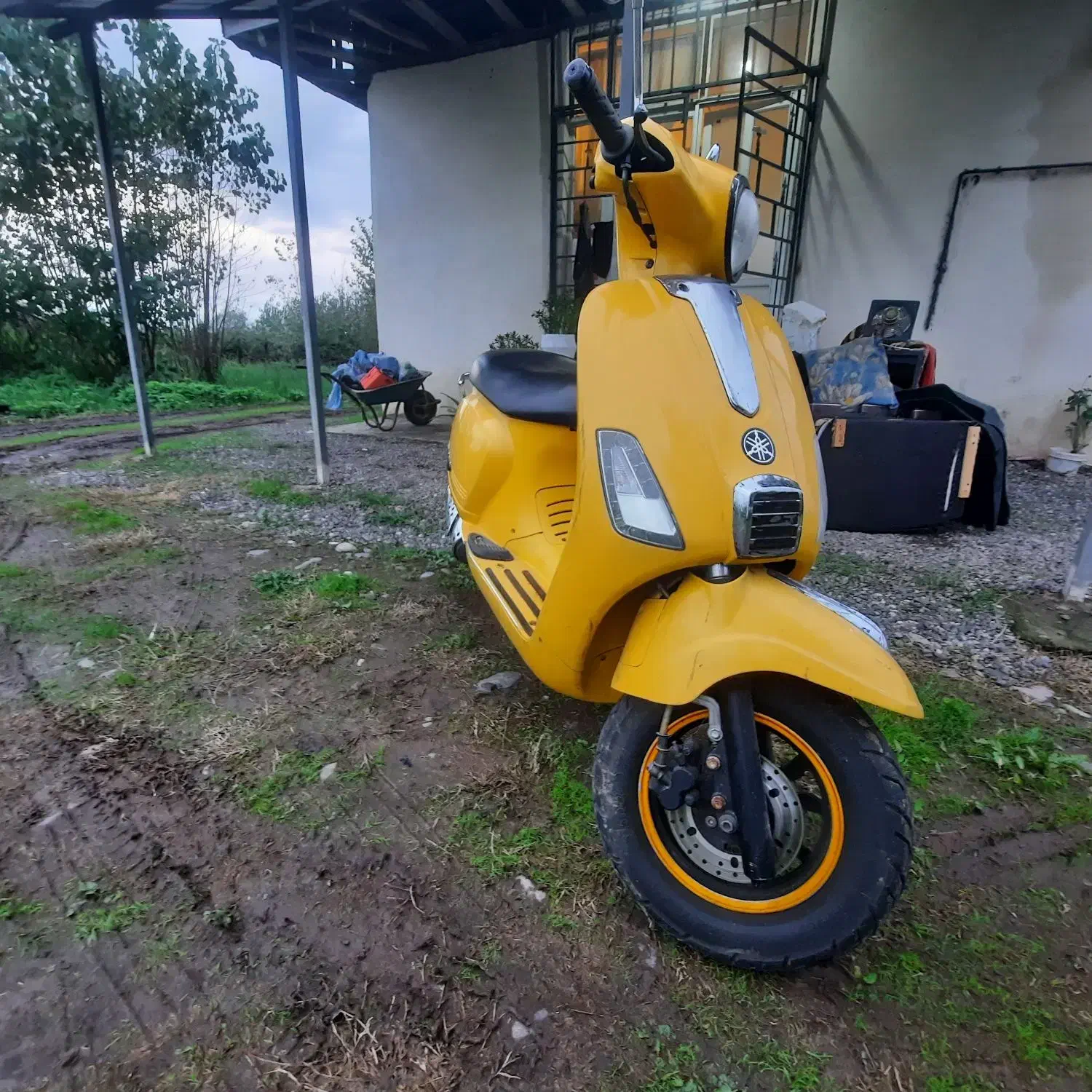 موتور کاوان ۱۲۵ بنزینی دنده اتومات|موتورسیکلت|رشت, پستک|دیوار