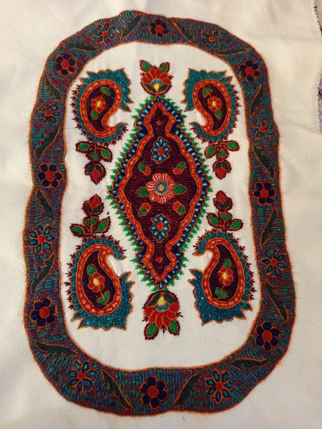 رومیزی پته|پرده، رانر، رومیزی|زرند, |دیوار