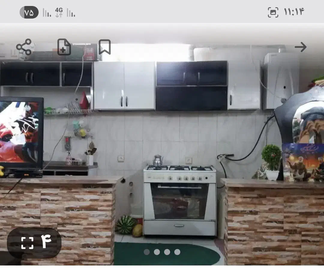 سلام یک طبقه بالا از دو طبقه ویلایی|فروش خانه و ویلا|قم, منبع آب|دیوار