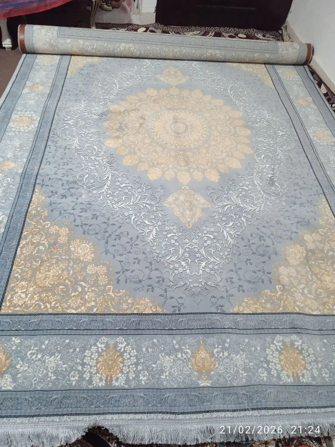 فرش ۴ تخته|فرش|رشت, پاره بیجار|دیوار