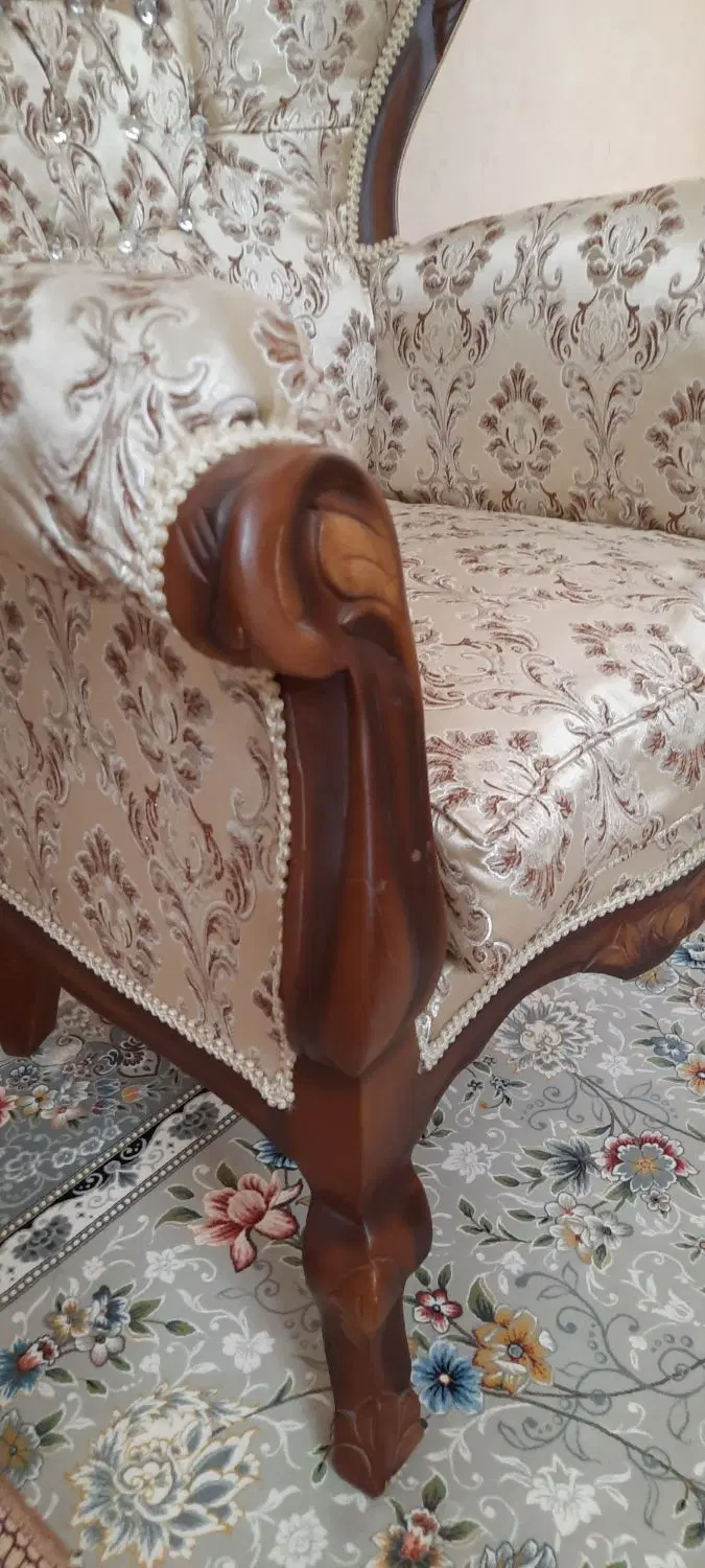 مبل استیل ۹ نفره|مبلمان خانگی و میز عسلی|تهران, فلاح|دیوار