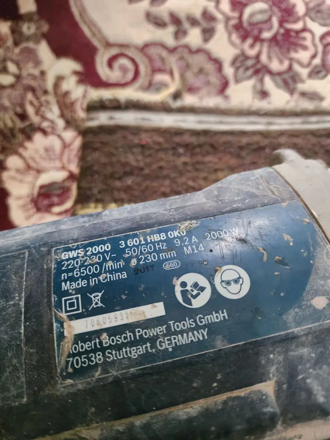 سنگ فرز بوش و توسن|ابزارآلات|بوشهر, |دیوار