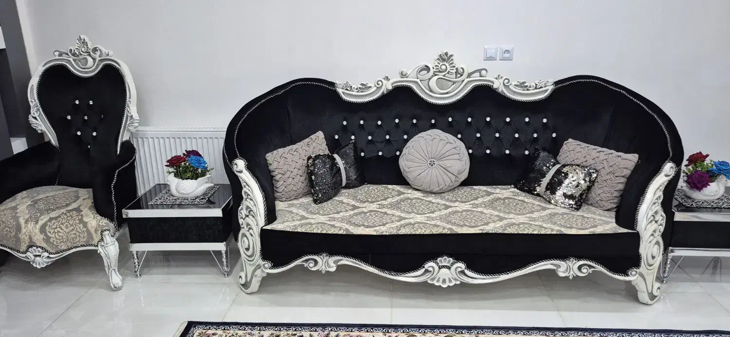 مبل سلطنتی|مبلمان خانگی و میز عسلی|سلماس, |دیوار