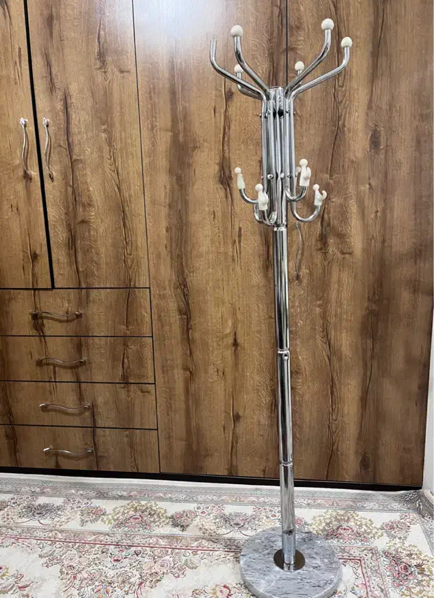 چوب لباسی استیل در حد نو|بندرخت و رخت‌آویز|نسیم‌شهر, |دیوار