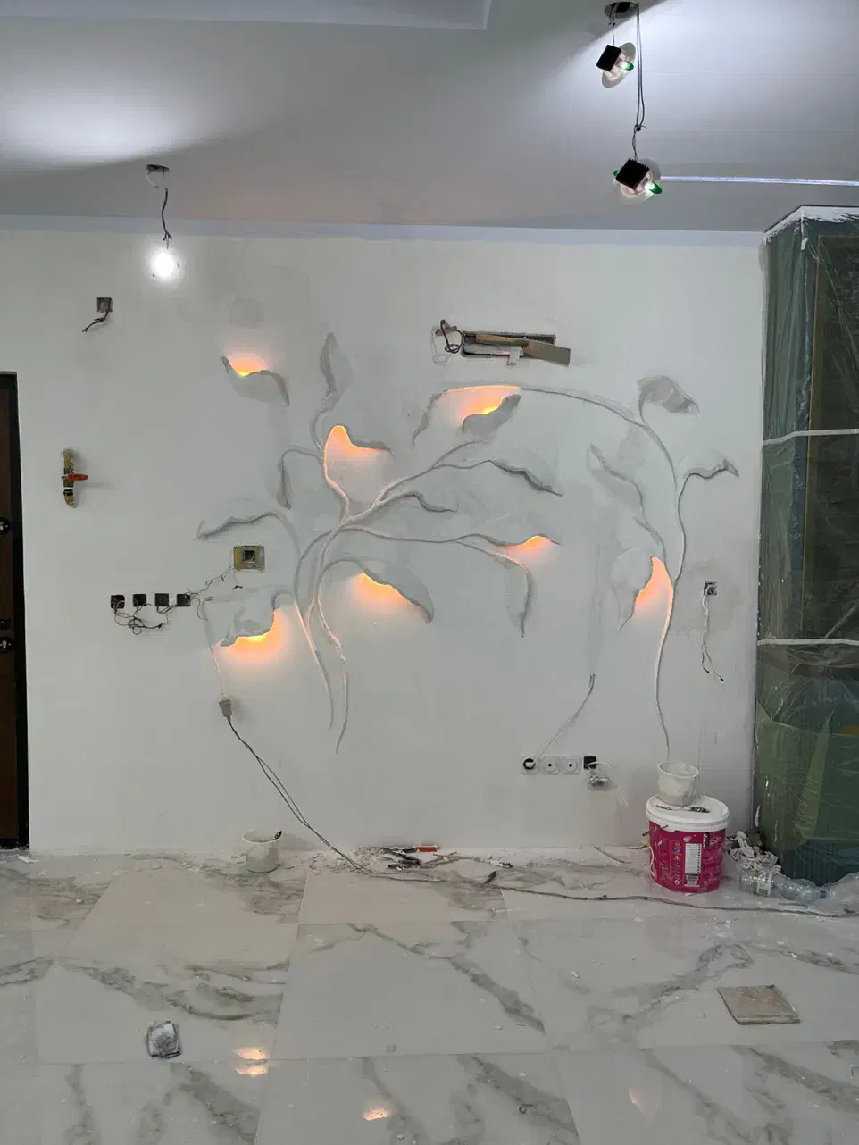 نقاشی ساختمان  قاب بندی و پتینه|خدمات پیشه و مهارت|قرچک, شهرک طلائیه|دیوار