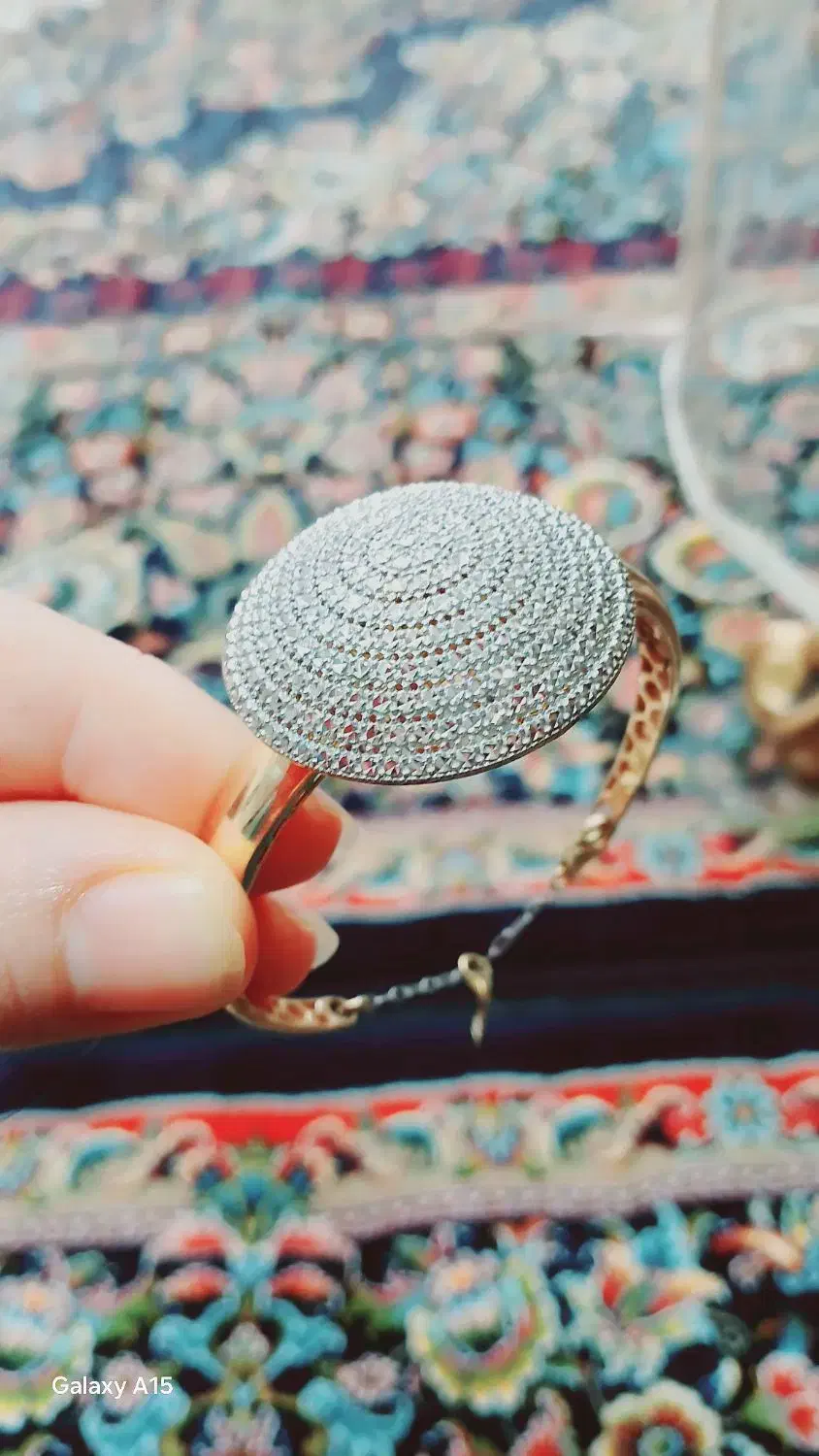 النگو اماراتی ونیم ست نمادار ودستبند قفلی|جواهرات|کرمانشاه, |دیوار