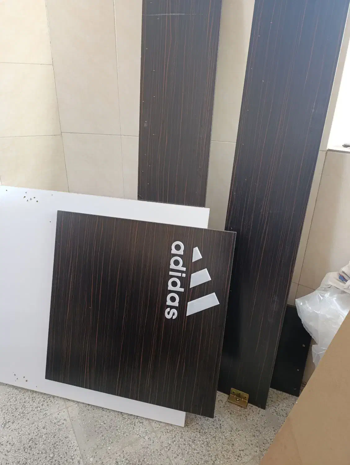 فروش تخت خواب تک نفره تمام ام دی اف|تخت و سرویس خواب|جهرم, |دیوار