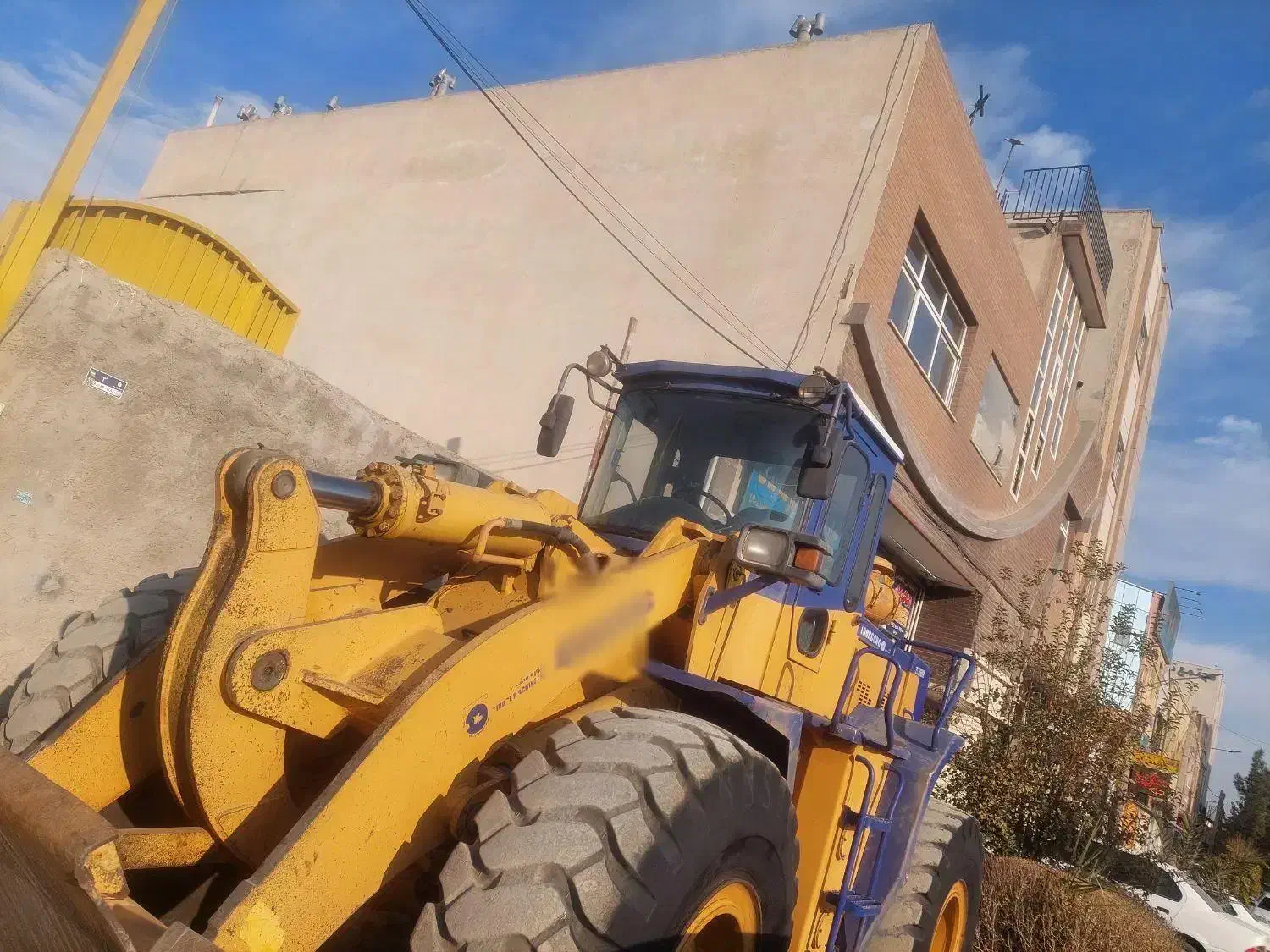 لودر زدل ۵۰|خودرو سنگین|ابریشم, |دیوار