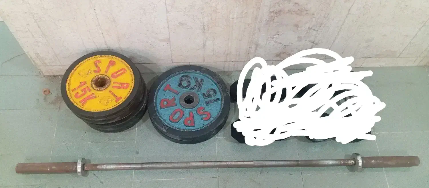 صفحه و دمبل|تجهیزات ورزشی|کاشان, طاهرآباد|دیوار