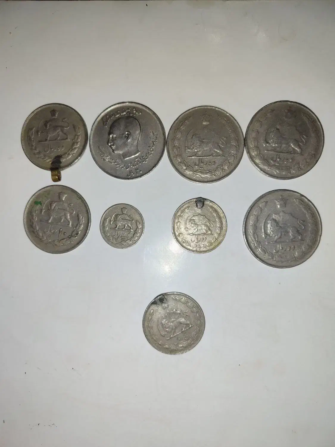 سکه های پهلوی|کلکسیون سکه، تمبر، اسکناس|مراغه, |دیوار