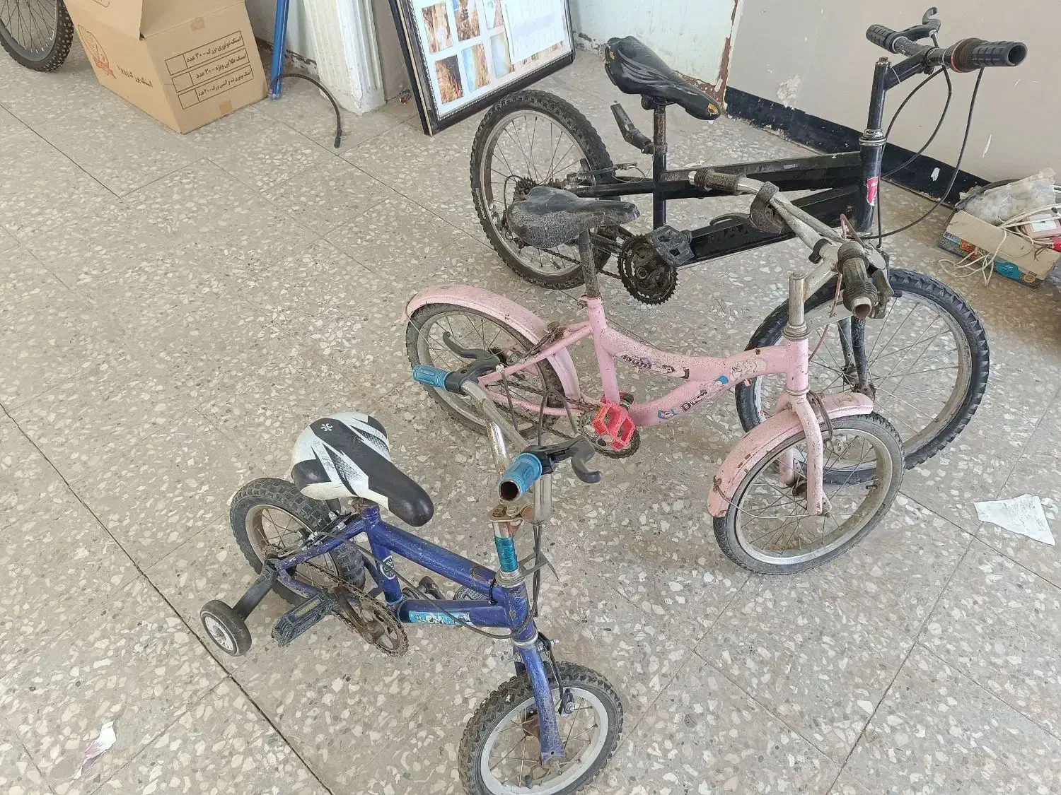 دوچرخه|دوچرخه، اسکیت، اسکوتر|روانسر, |دیوار