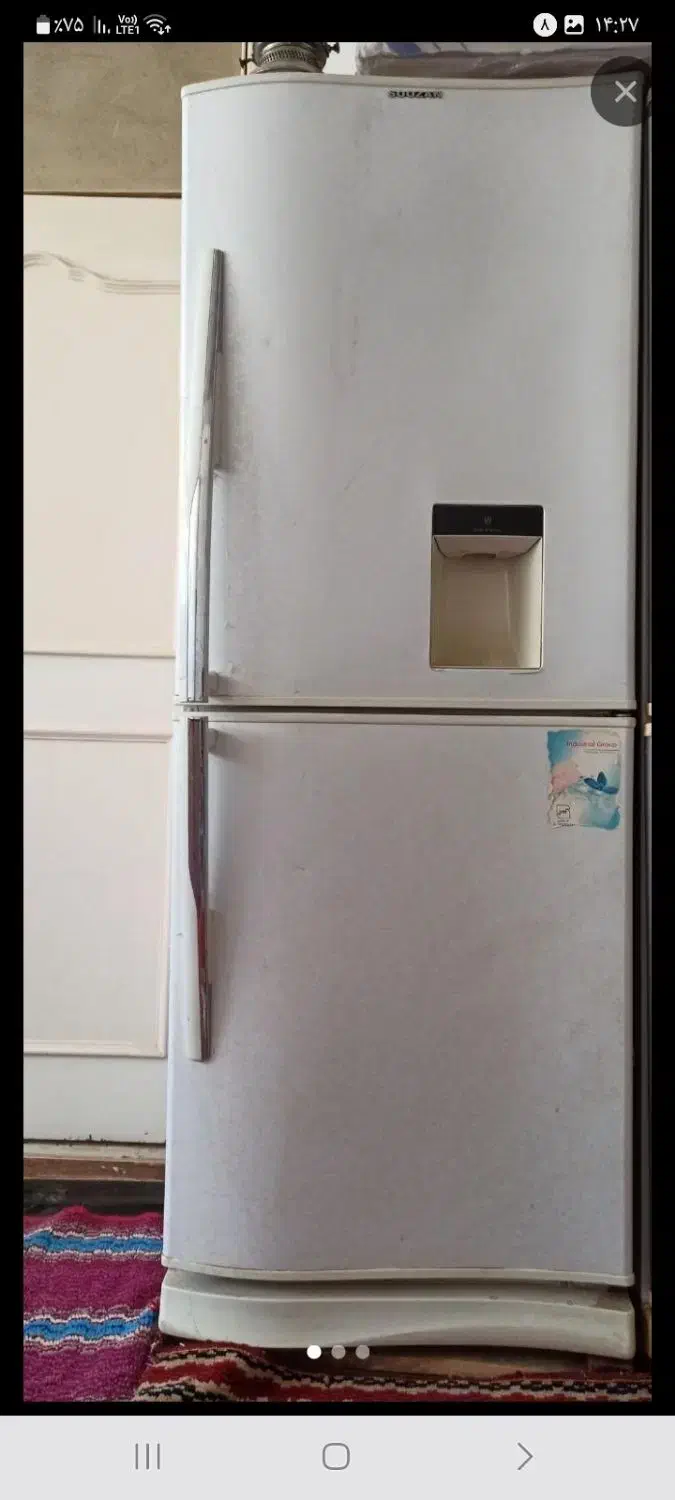 یخچال تمیز فریزر بدون برفک موتور المان|یخچال و فریزر|اهر, |دیوار